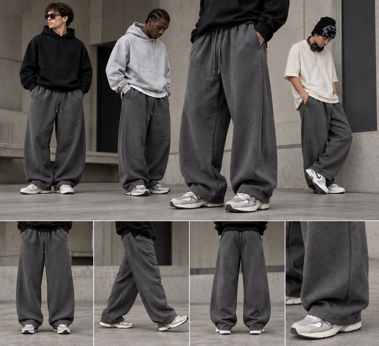 Balloon Fit Trackpants